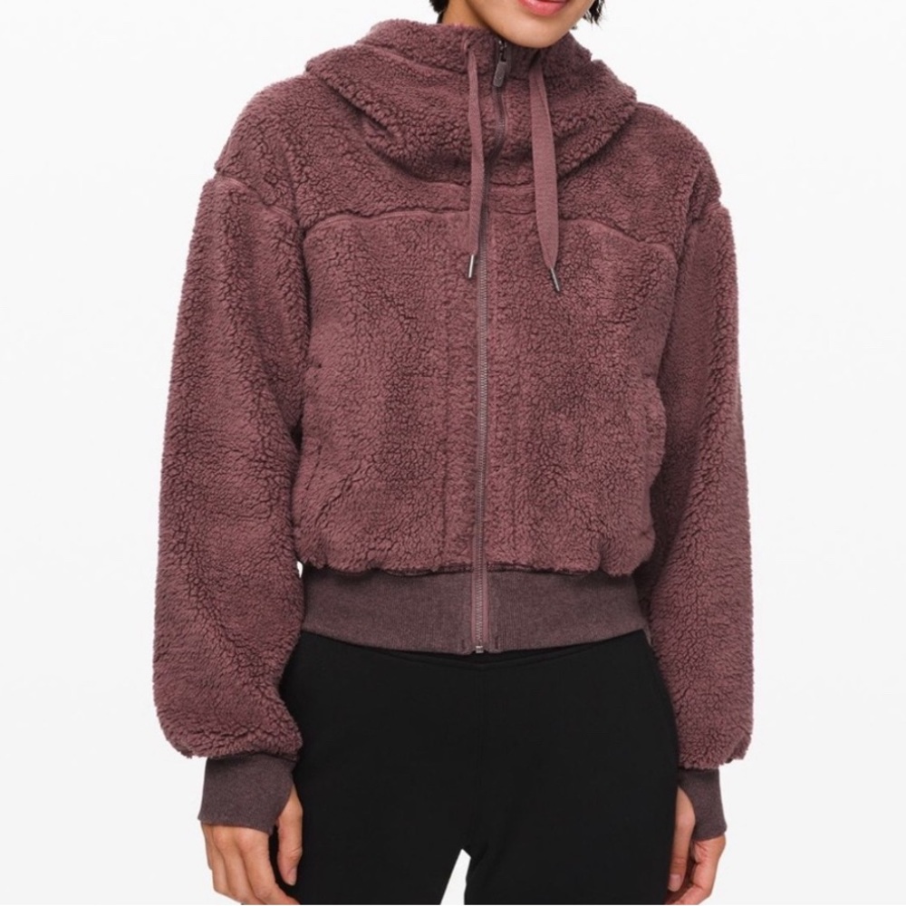 Short Sherpa jacket